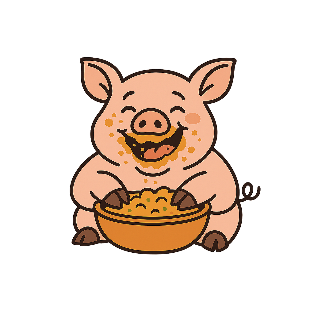 Manger comme un cochon