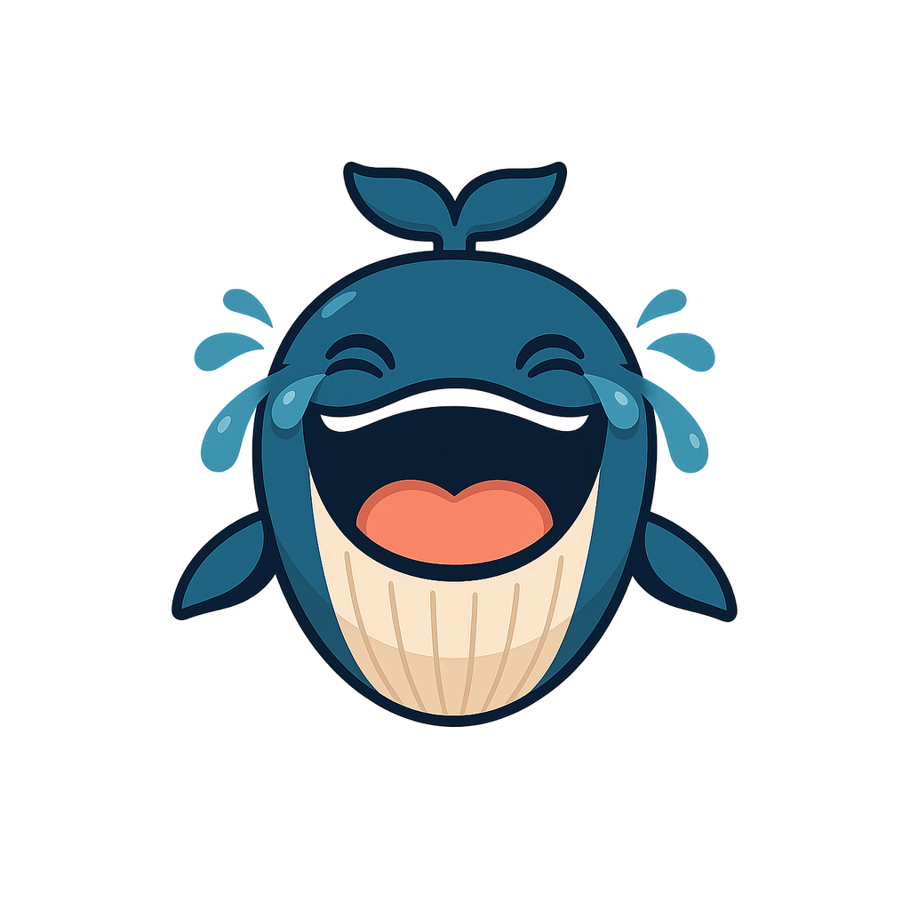 Rire comme une baleine