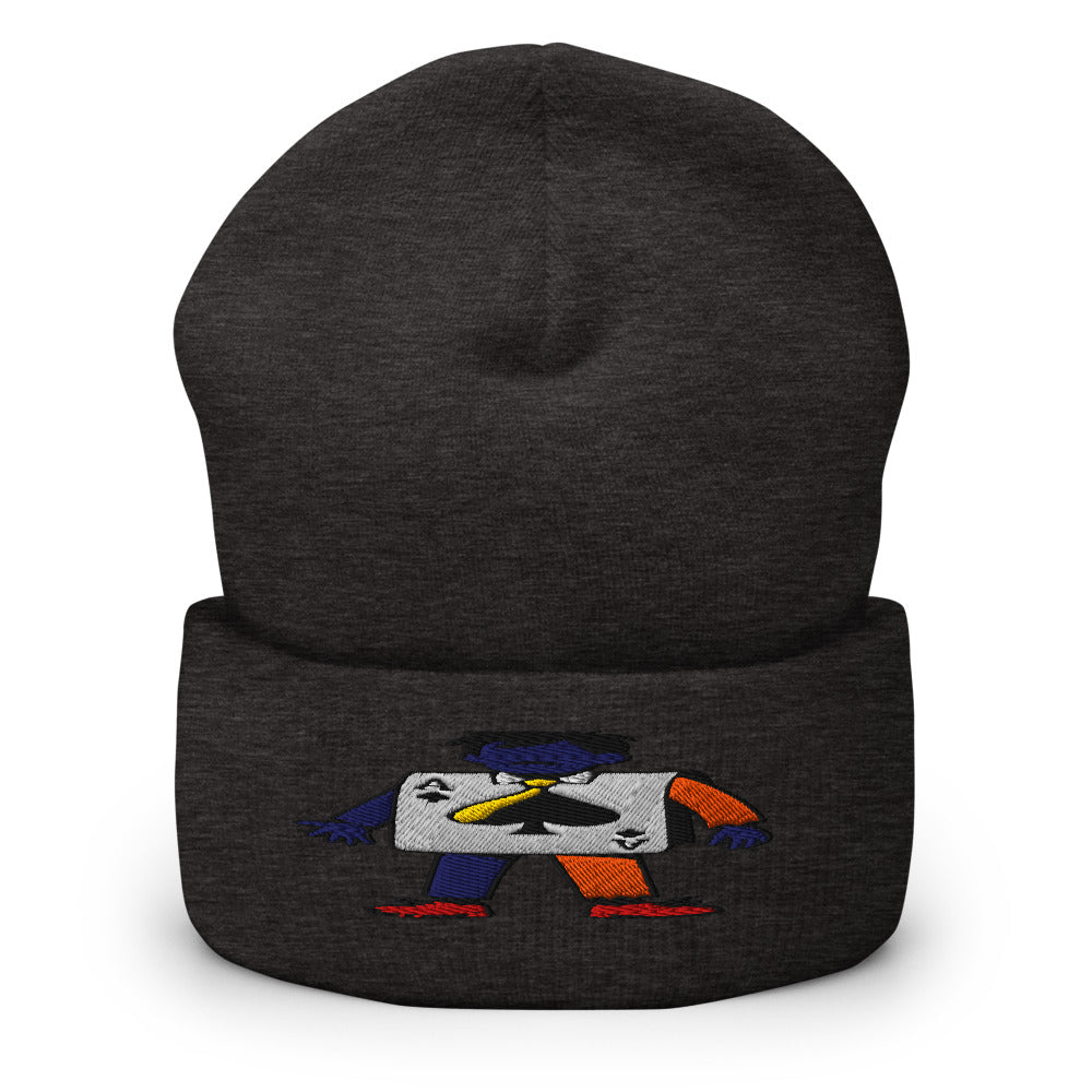 Etre habille comme l as de pique - bonnet