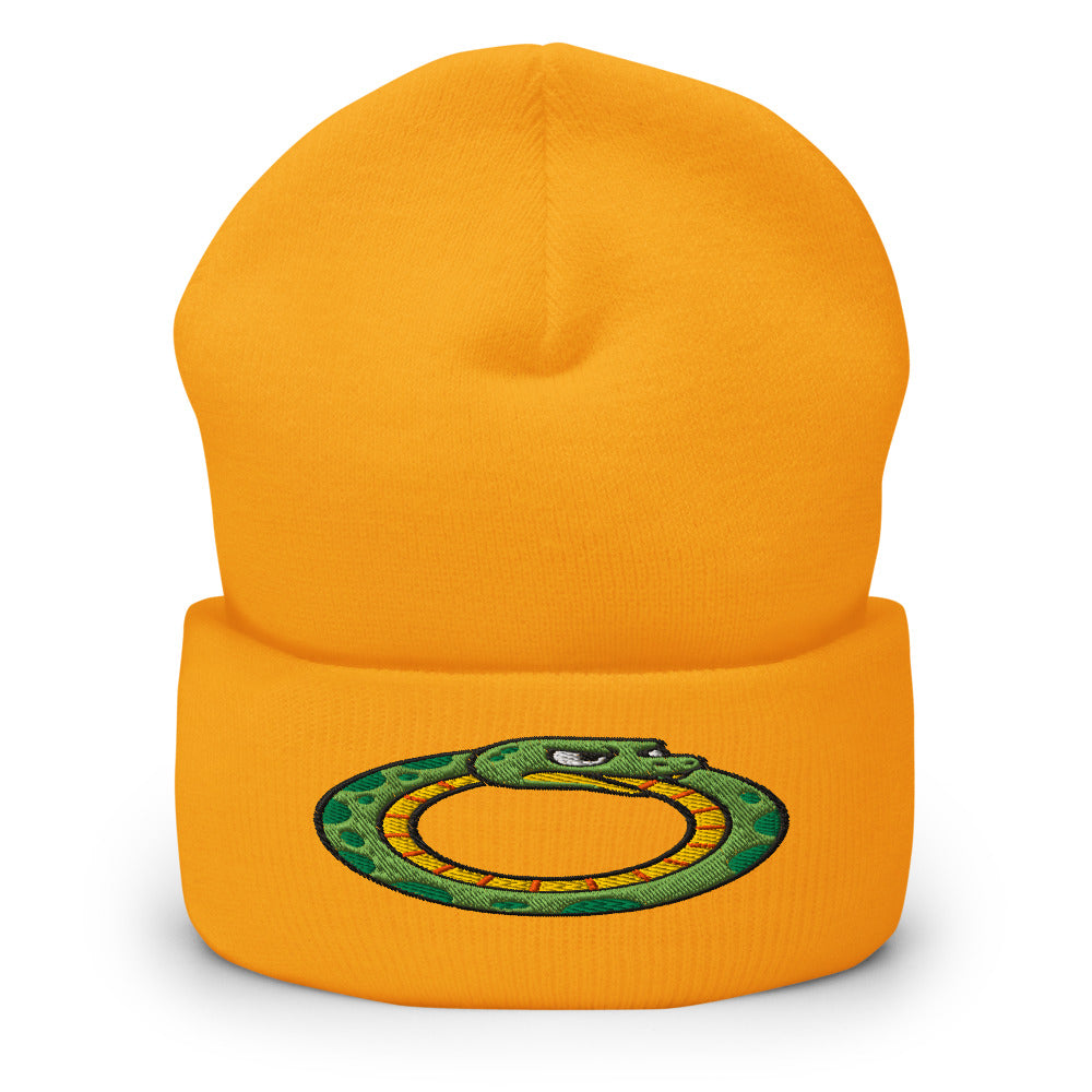 Serpent qui se mord la queue - bonnet