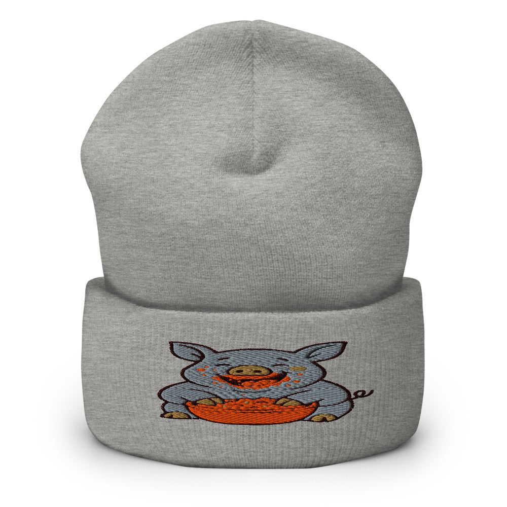 Manger comme un cochon - bonnet