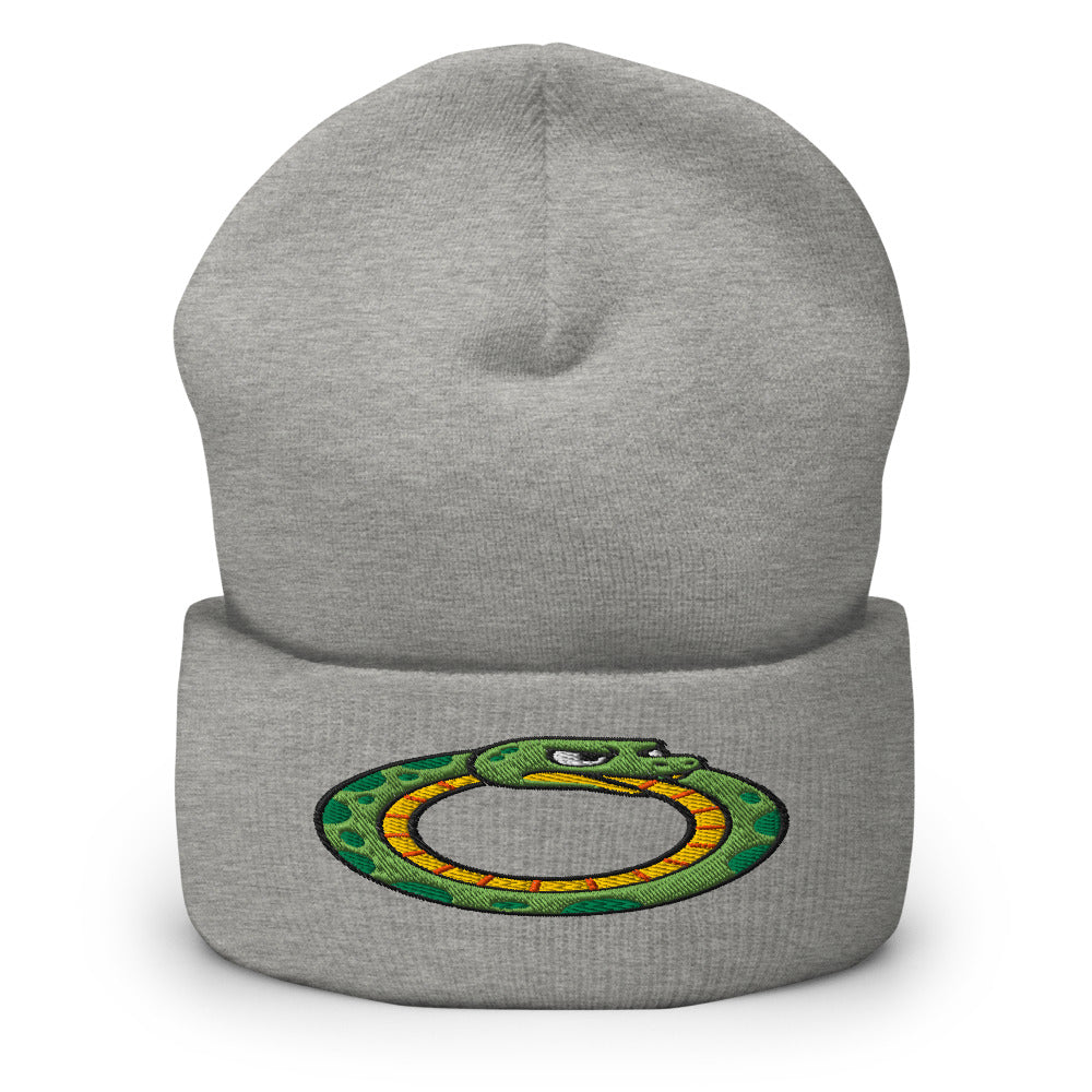 Serpent qui se mord la queue - bonnet