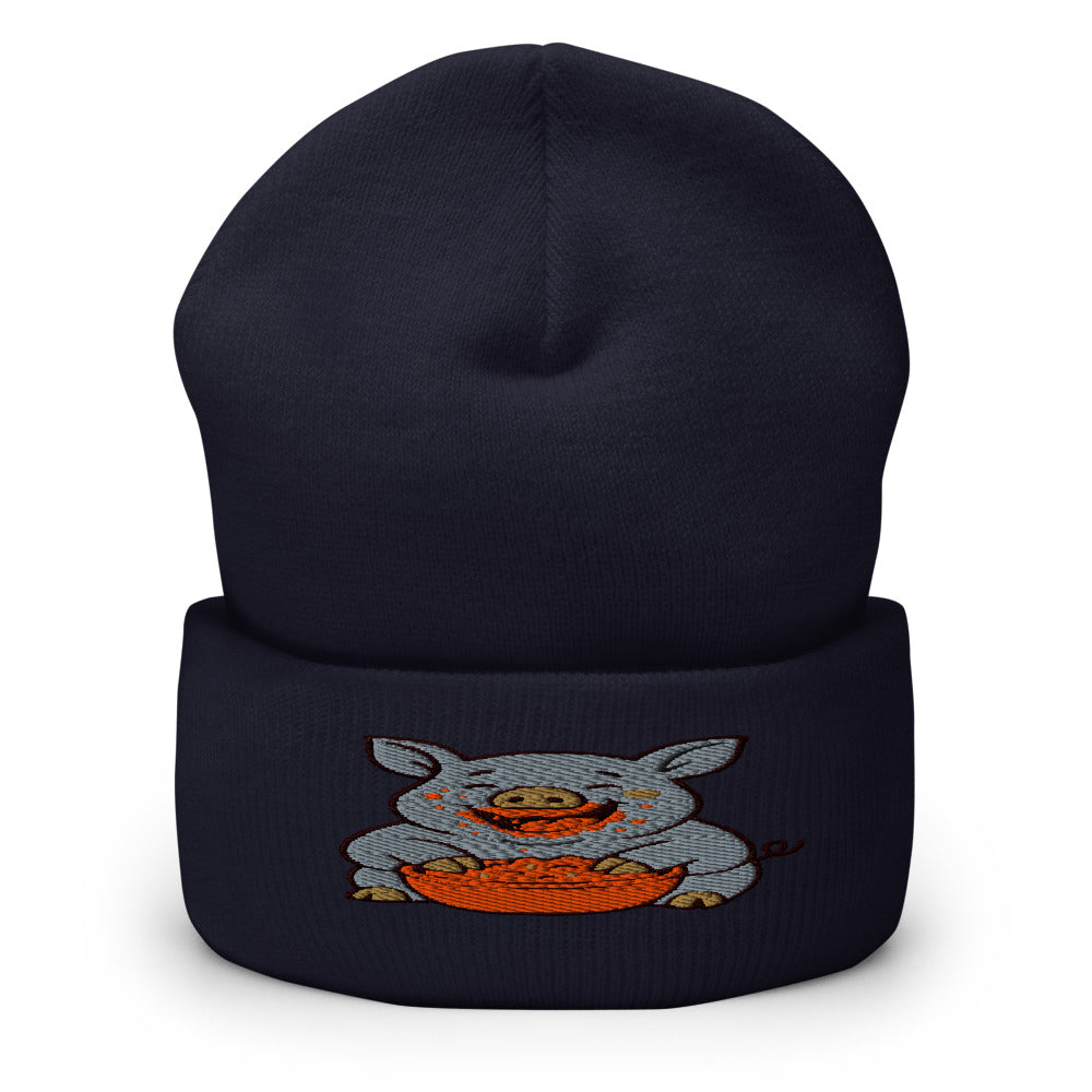Manger comme un cochon - bonnet