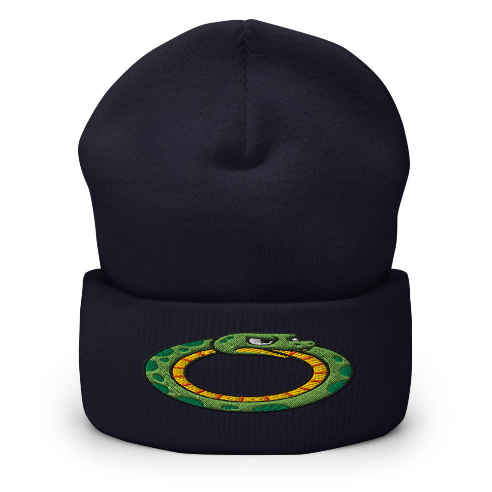 Serpent qui se mord la queue - bonnet