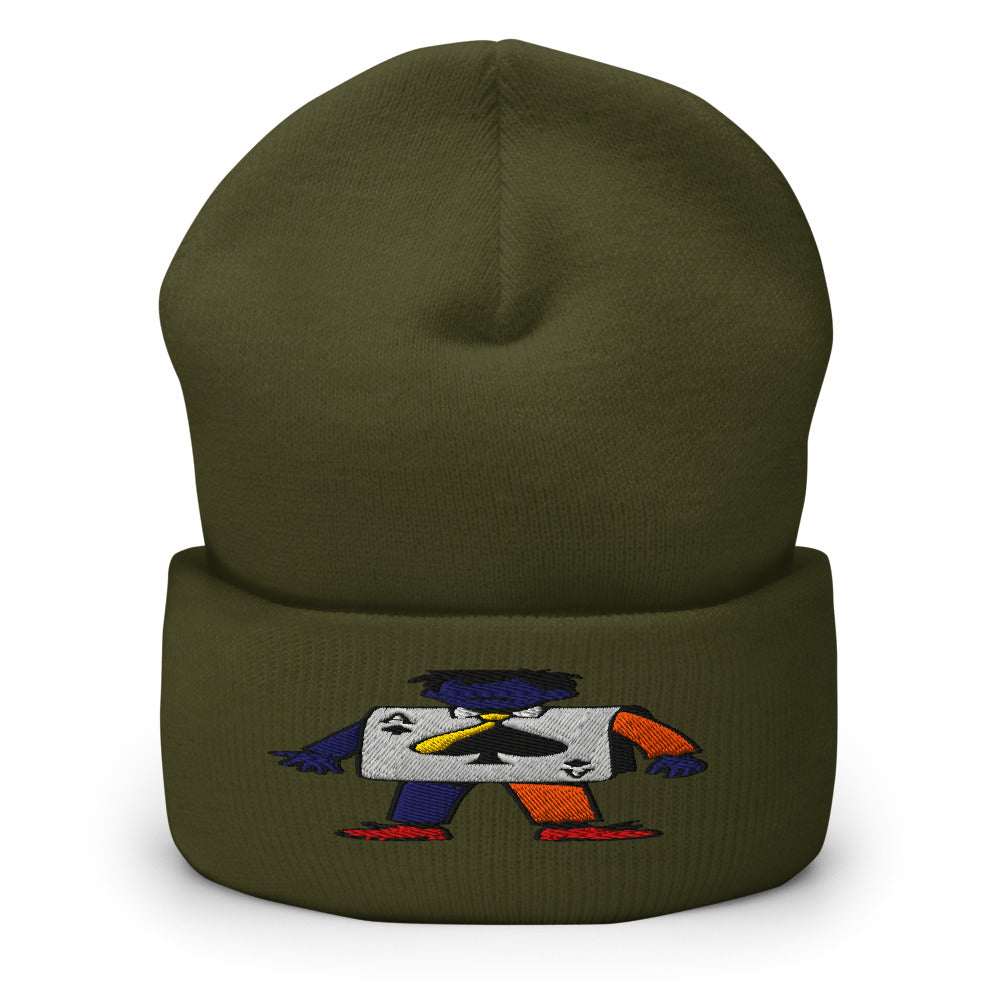 Etre habille comme l as de pique - bonnet