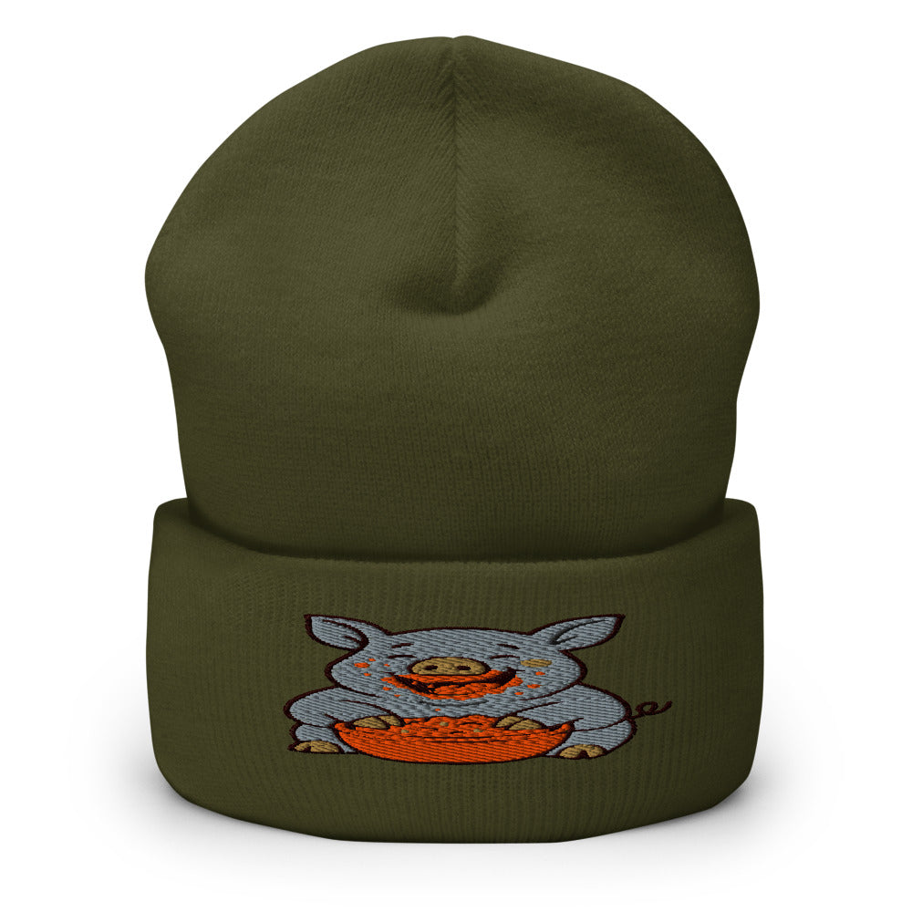 Manger comme un cochon - bonnet