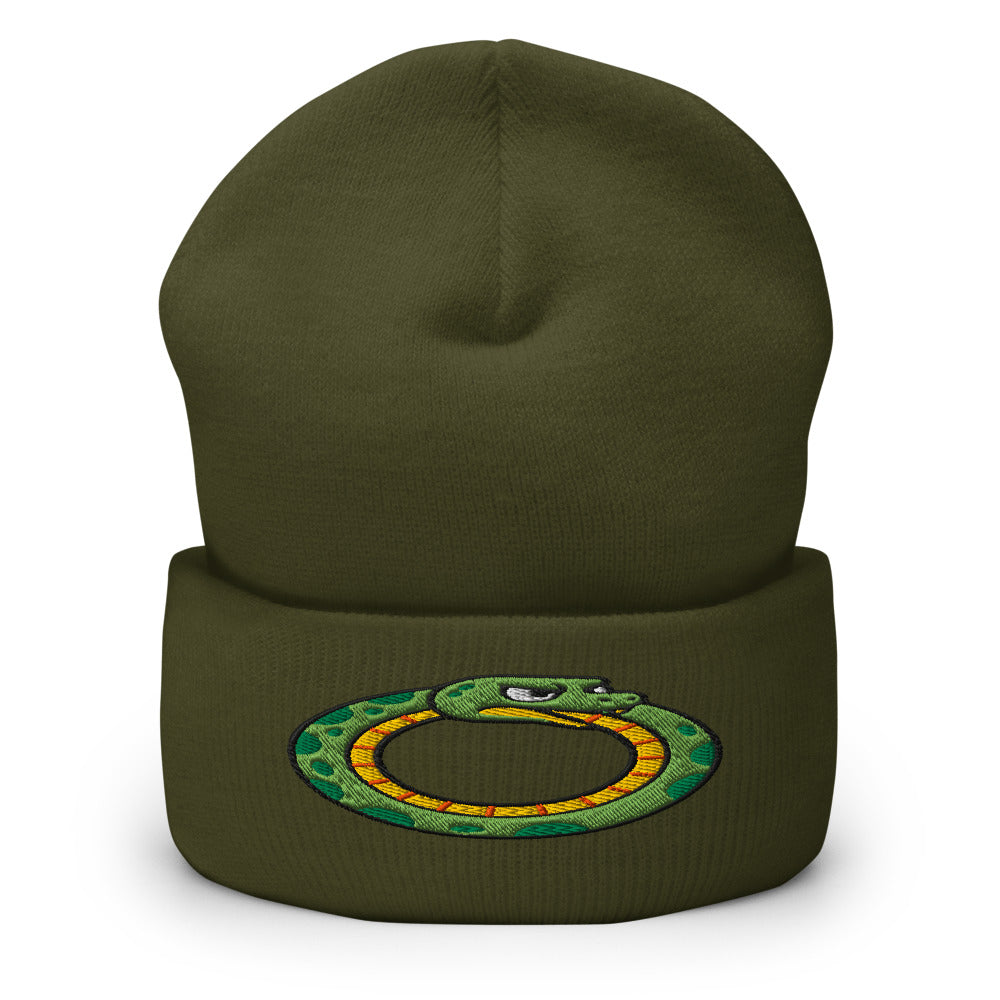 Serpent qui se mord la queue - bonnet