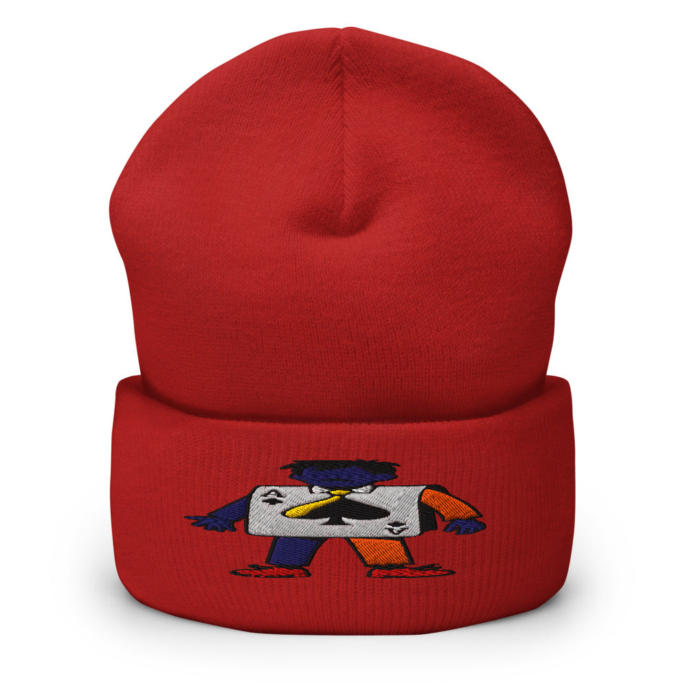 Etre habille comme l as de pique - bonnet