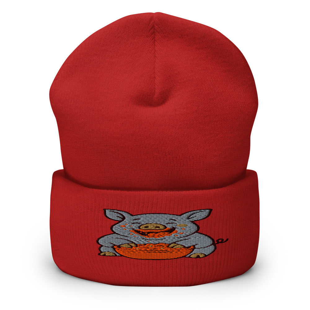 Manger comme un cochon - bonnet