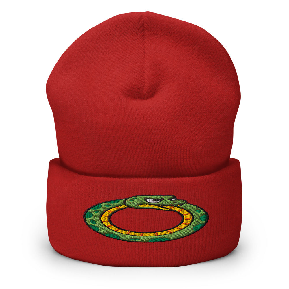 Serpent qui se mord la queue - bonnet
