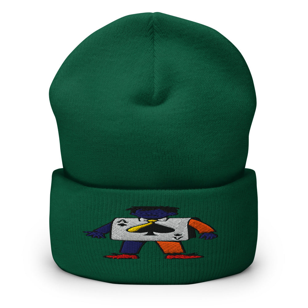 Etre habille comme l as de pique - bonnet
