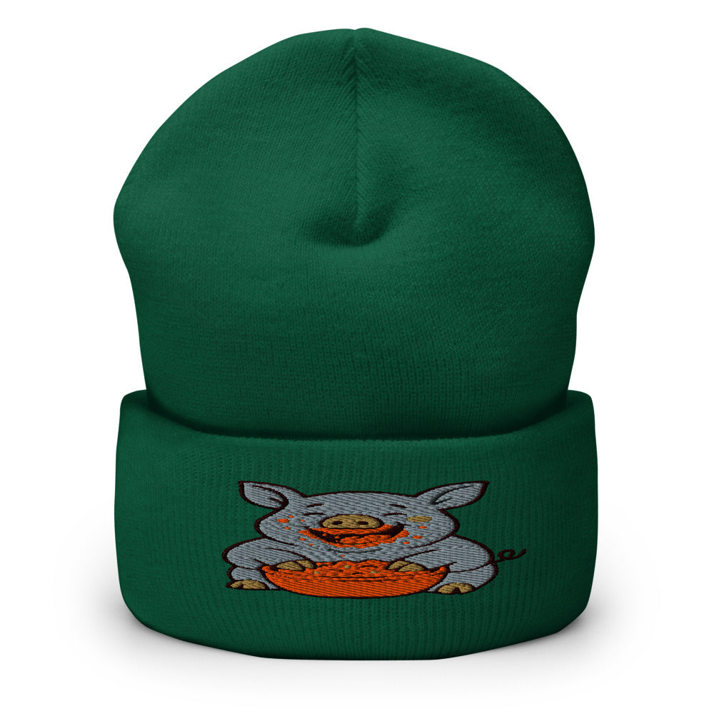 Manger comme un cochon - bonnet