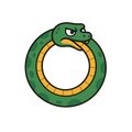 Serpent qui se mord la queue