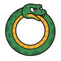 Serpent qui se mord la queue